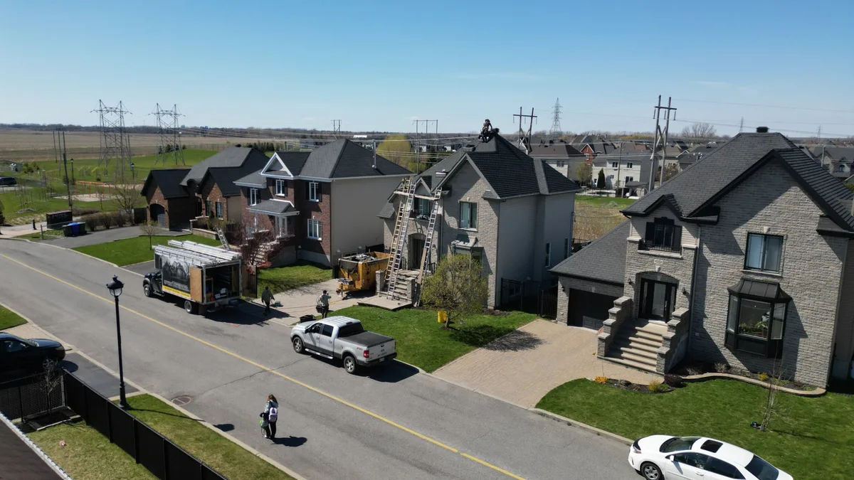 Remplacement de toiture