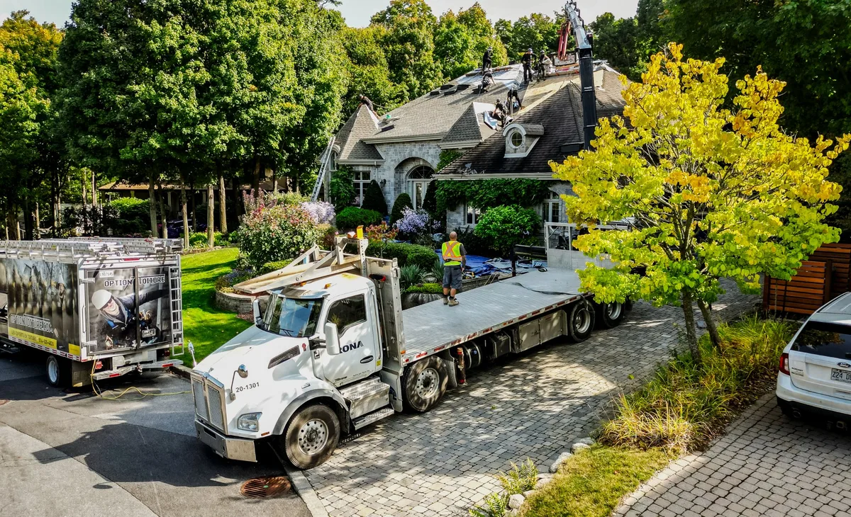 Chantier Option Toiture